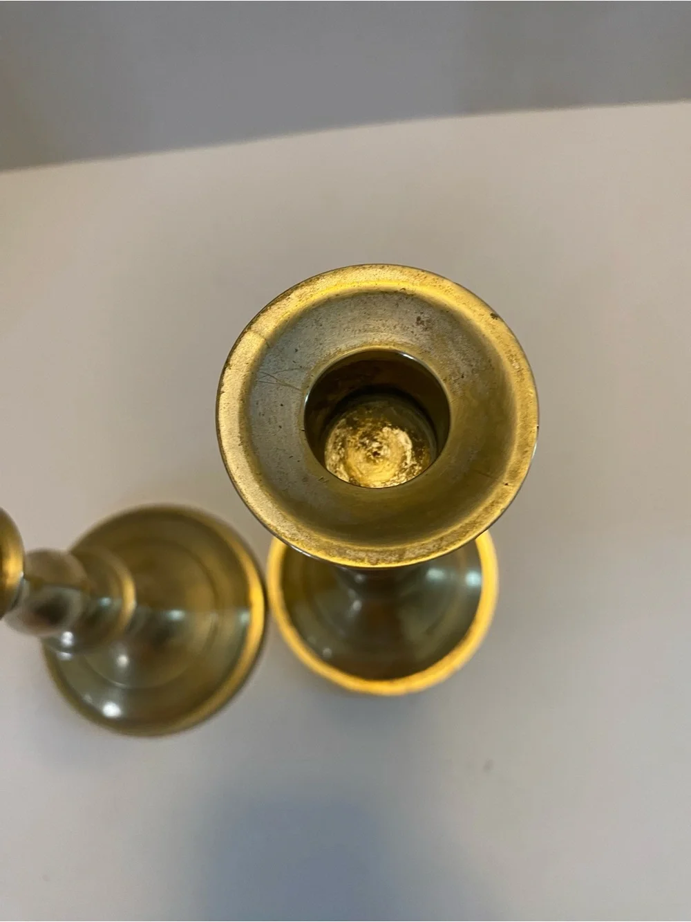 Unbranded brass candle